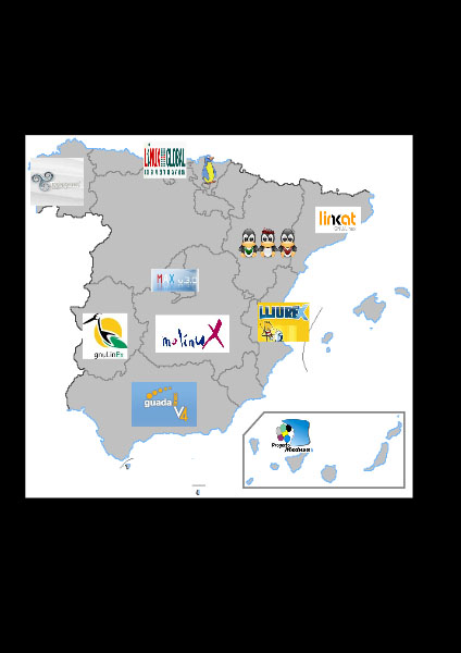 Distribuciones GNU/Linux de las instituciones españolas